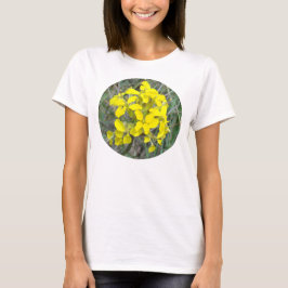 F33w Gelbe Wildblumen T-Shirt