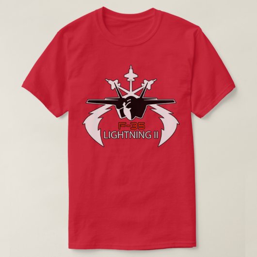 F35 Blitze II T-Shirt (Design vorne)