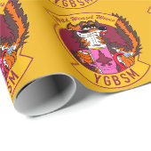 F35 Wild Weasel Ehefrauen Geschenkpapier (Rolleneckpunkt)