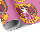F35 Wild Weasel Ehefrauen Geschenkpapier (Rolleneckpunkt)