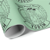 F35 Wild Weasel Ehefrauen Geschenkpapier (Rolleneckpunkt)