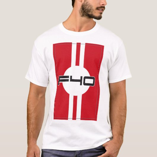 F40 T-Shirt (Vorderseite)