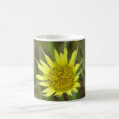 F41 Gelbe Wildblume Ziegenbart Kaffeetasse (Mittel)