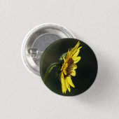 F43 Gelbe Wildblume Schwarz-mit Augen Susan Button (Vorne & Hinten)