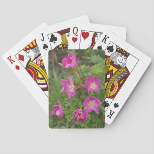 F46 Wilde Rosen Spielkarten