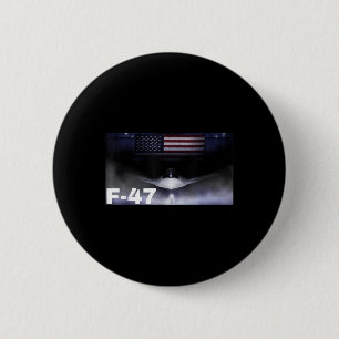 F47 Fighter Jet F-47 Jet Fighter Aircraft Button