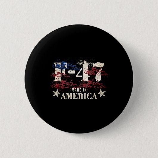 F47 Fighter Jet F-47 Luftfahrzeuge Button (Vorderseite)