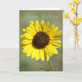 F47 Gelbe Wildblume Gemeinsame jährliche Sonnenblu Karte (Gelbe Blume)