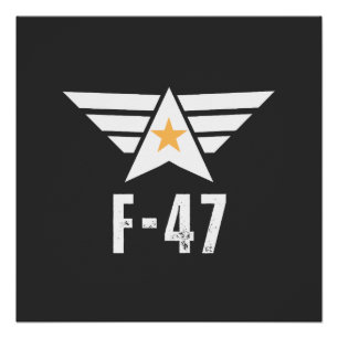 f47 Luftfahrzeuge der sechsten Generation Poster