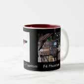 F4 Cockpit, F4 Phantom, F4 Phantom     F4 Phant… Zweifarbige Tasse (VorderseiteRechts)