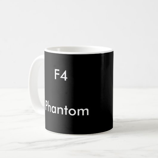 F4 Cockpit, Phantom F4 Kaffeetasse (Vorderseite Links)