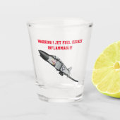 F4 Navy Phantom Schnapsglas (Vorderseite)