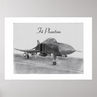 F4 Phantom-Druck Poster
