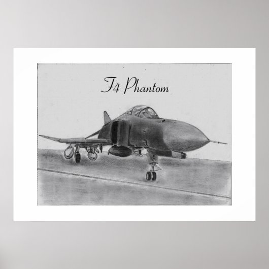 F4 Phantom-Druck Poster (Vorne)