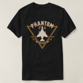 F4 Phantom II Naval Fighter Bomber Jet Interceptor T-Shirt (Design vorne)