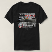 F4 Phantom II Überschallstrahlabnehmer T-Shirt (Design vorne)