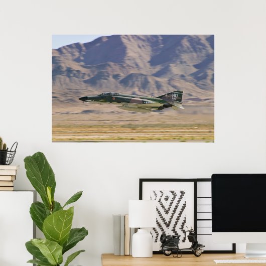 F4 Phantom Low Pass Poster (Heimbüro)