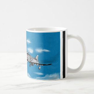 F4 Phantom Navy Jet Fighter Kaffeetasse