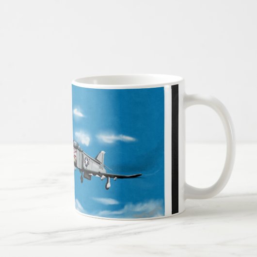F4 Phantom Navy Jet Fighter Kaffeetasse (Rechts)