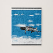 F4 Phantom Navy Jet Fighter Puzzle (Vertikal)