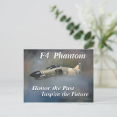 F4 Phantom-Postkarte Postkarte (Stehend Vorderseite)