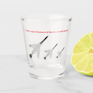 F4 Phantom Shot Glass Funny Schnapsglas