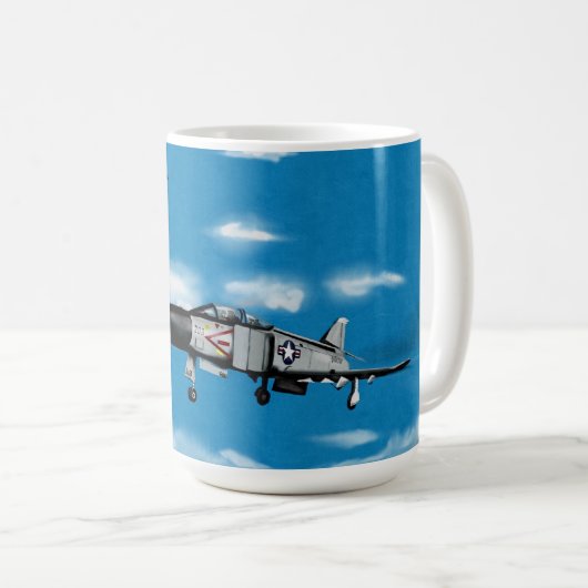 F4 Phantom-Tasse Kaffeetasse (VorderseiteRechts)