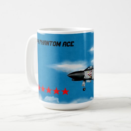 F4 Phantom-Tasse Kaffeetasse (Vorderseite Links)