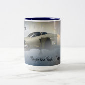 F4 PhantomTasse v2 Zweifarbige Tasse (Mittel)