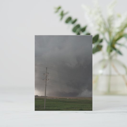 F4 Tornado Postkarte (Stehend Vorderseite)