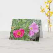 F4 Wilde Rose Karte (Gelbe Blume)