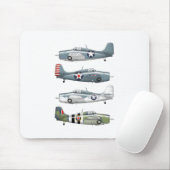f4f Wildkatzen Mousepad (Mit Mouse)