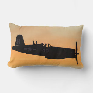 F4U Corsair Fighter Lendenkissen