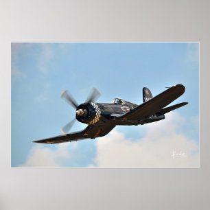 F4U Corsair GullWing Poster
