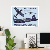 F4U Corsair Poster (Heimbüro)