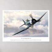 F4U Corsair Poster (Vorne)