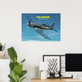 F4U Corsair Poster (Heimbüro)