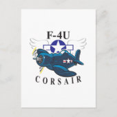 f4u corsair postkarte (Vorderseite)