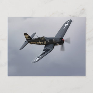 F4U Corsair Postkarte
