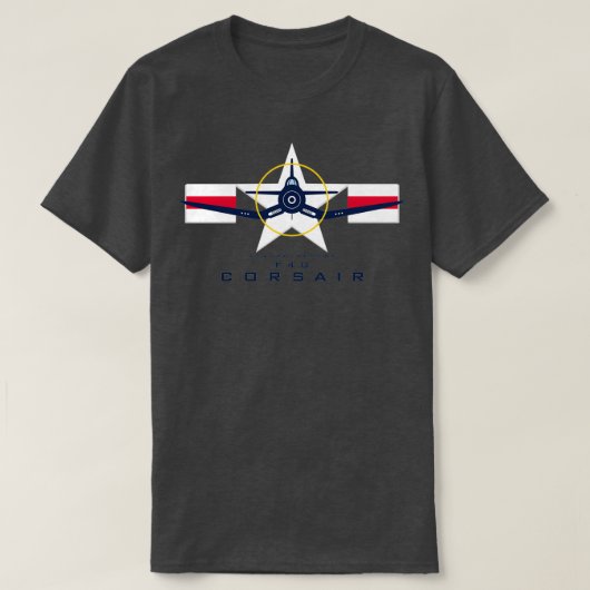 F4U Corsair Warbird Graphic1 T-Shirt (Design vorne)