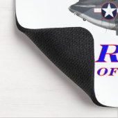 F4U Mausunterlage Mousepad (Ecke)