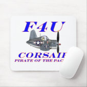 F4U Mausunterlage Mousepad (Mit Mouse)