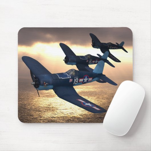 F4u Seeräuber Mousepad (Mit Mouse)