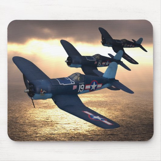 F4u Seeräuber Mousepad (Vorne)