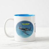 F4U Seeräuber Zweifarbige Tasse (Links)