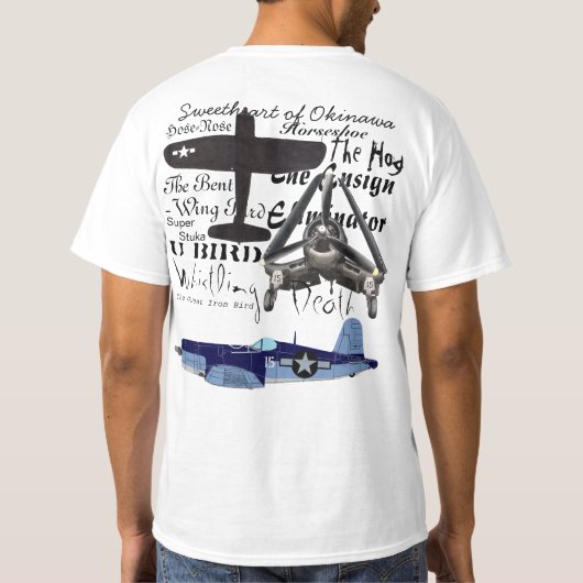f4u warkites T - Shirt- T-Shirt (Rückseite)