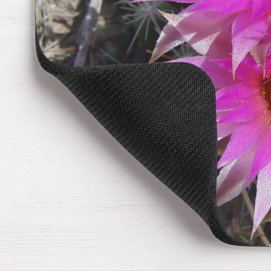 F5 Ball Cactus Blume "Escobaria vivipara" Mousepad (Ecke)