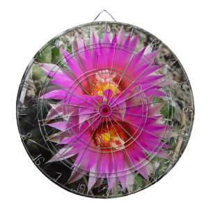 F5 Kugelkaktus-Blüten "Escobaria vivipara" Dartscheibe