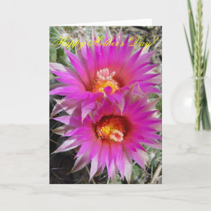 F5 Kugelkaktus-Blüten "Escobaria vivipara" Karte