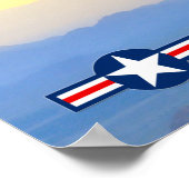 F6F HELLCAT, F8F BEARCAT und F/A-18C HORNET Poster (Ecke)